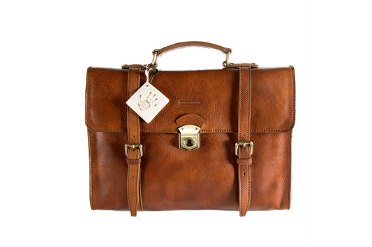 The Altieri Luxurious Italian Leather Messenger Bag